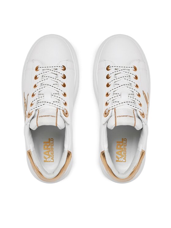 KARL LAGERFELD KARL LAGERFELD Sneakersy KL63510A Biały