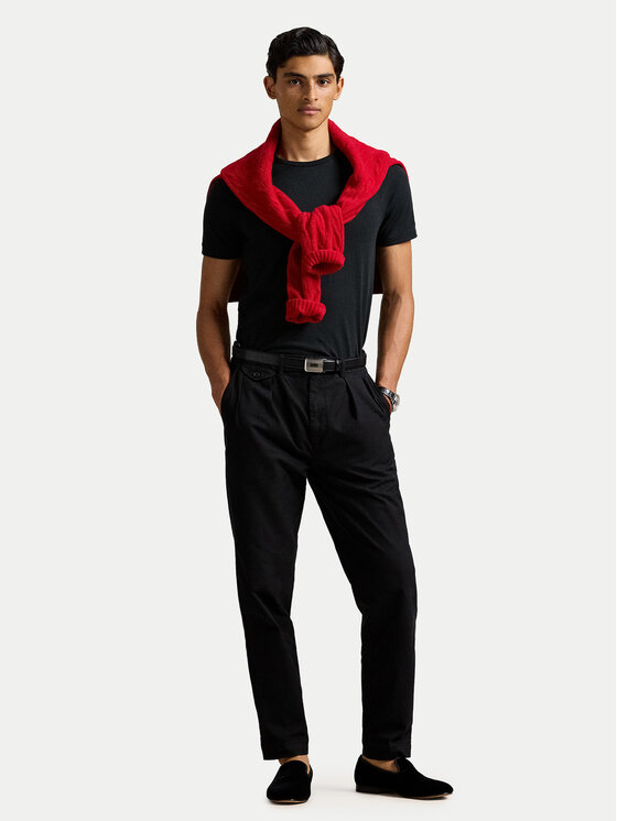 Polo Ralph Lauren Polo Ralph Lauren T-Shirt Bsr 710680785 Czarny Custom Slim Fit