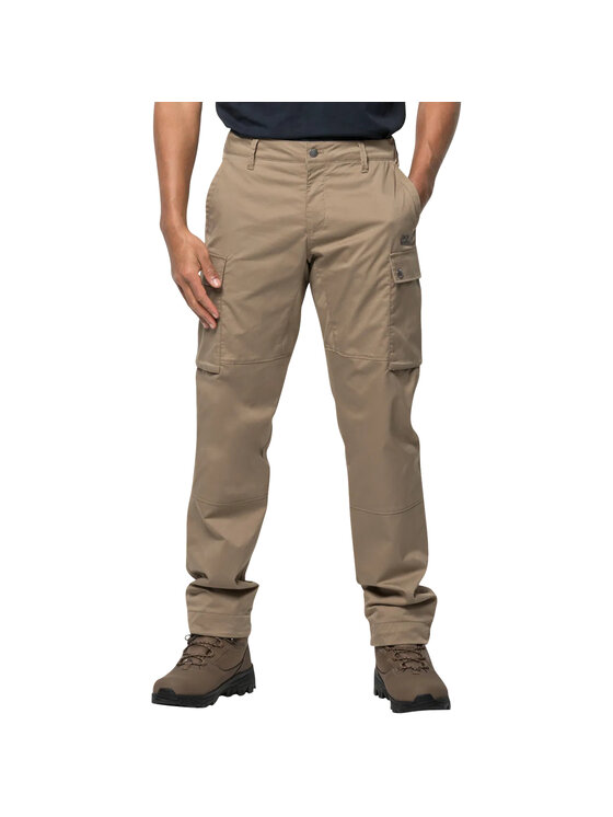 Jack Wolfskin Jack Wolfskin Pantaloni da tuta Jack Wolfskin Arctic Road Cargo Pants M Beige Regular Fit