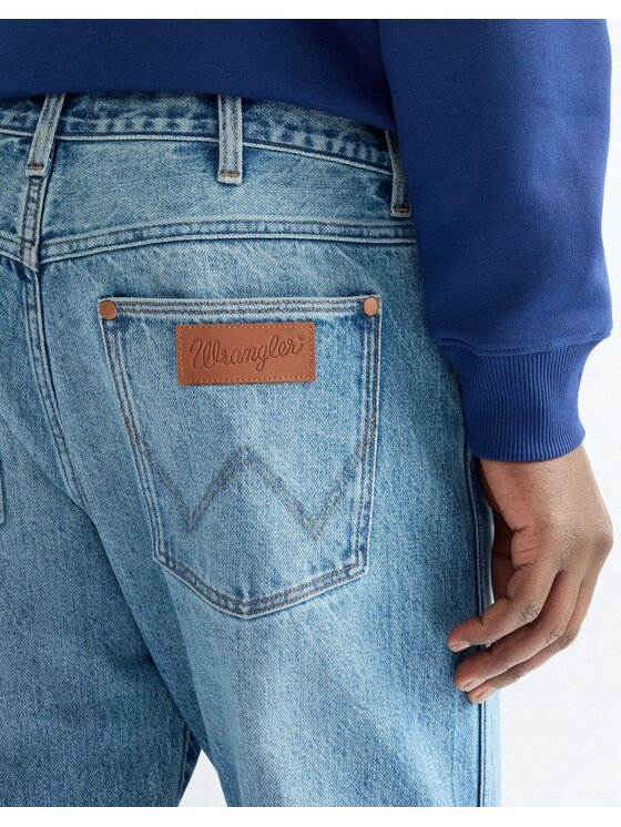 Wrangler Wrangler Jeansy FRONTIER Niebieski Loose Fit