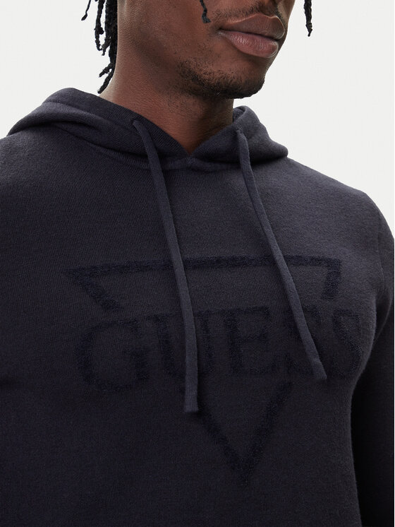 Guess Guess Mikina M5BR18 Z0470 Tmavomodrá Regular Fit