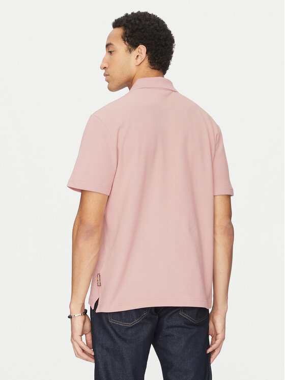 Just Cavalli Just Cavalli Pólóing 78OAGT01 Rózsaszín Regular Fit