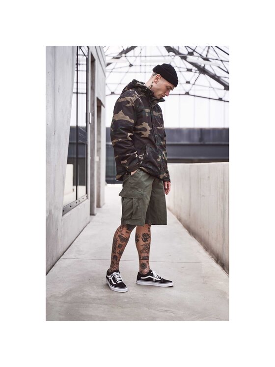 Brandit Brandit Spodnie materiałowe 2019.1 Khaki Regular Fit
