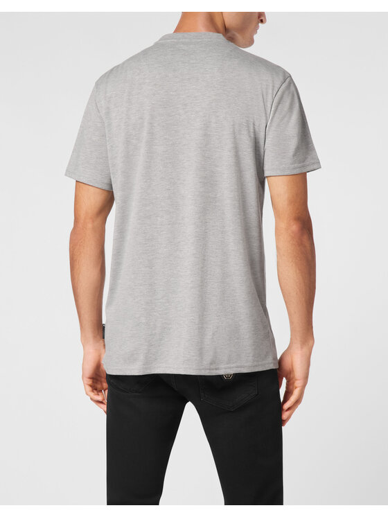 PHILIPP PLEIN PHILIPP PLEIN Tričko 9455 Sivá Regular Fit