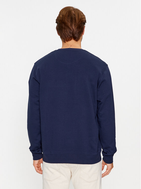 Wrangler Wrangler Felpa Seasonal 112341196 Blu scuro Regular Fit