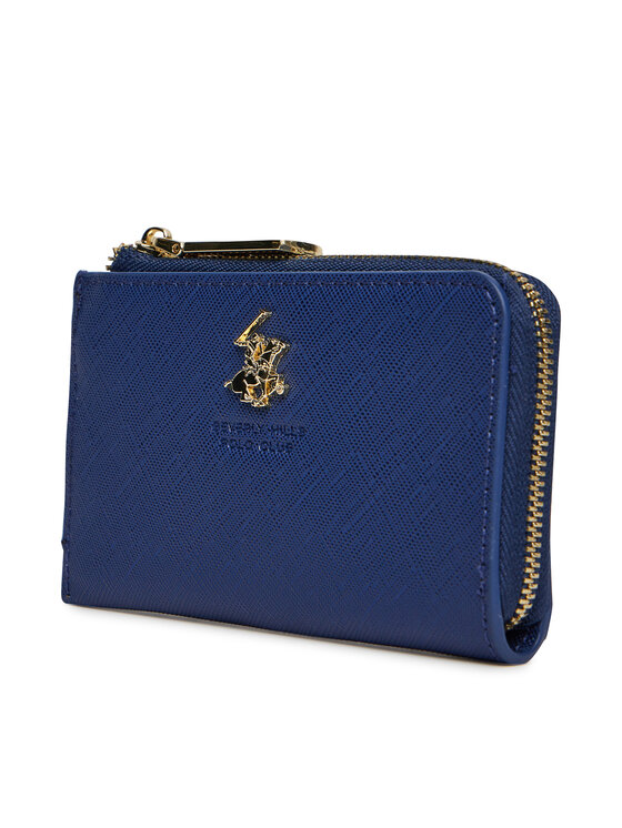 Beverly Hills Polo Club Beverly Hills Polo Club Γυναικείο Πορτοφόλι BHPC-W1-001-SS25 Σκούρο μπλε