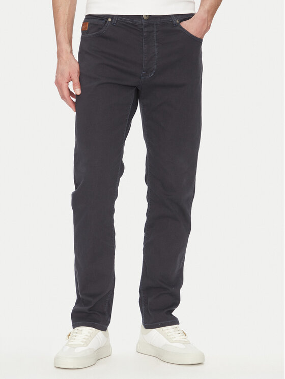 Aeronautica Militare Aeronautica Militare Szövet nadrág 251PJ205CT3551 Sötétkék Regular Fit