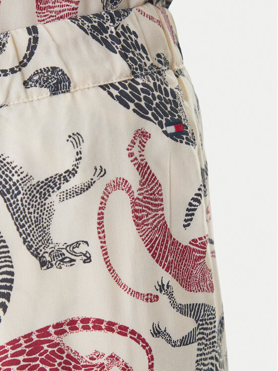 Tommy Hilfiger Tommy Hilfiger Pantalone del pigiama UW0UW06244 Écru