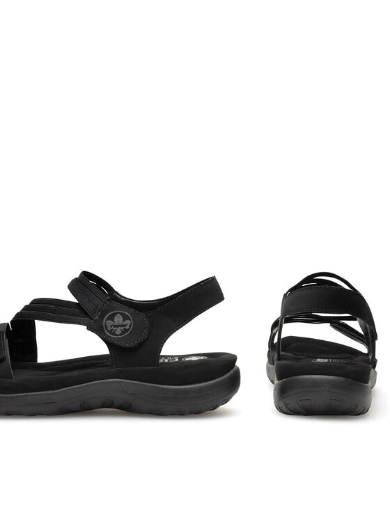 Rieker Rieker Sandalen 64870-02 Schwarz