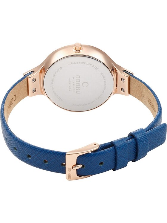 Obaku Obaku Hodinky V173LXVLRA Modrá