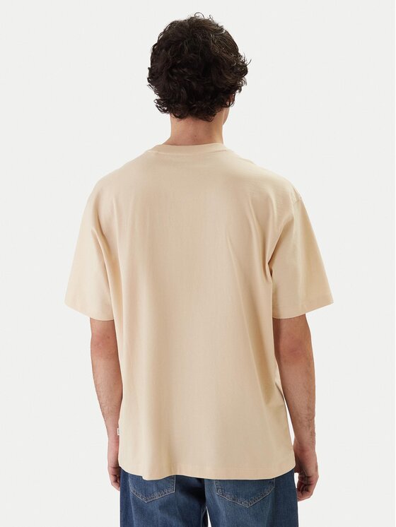 Guess Jeans Guess Jeans Тишърт M4YI46 K8FQ4 Бежов Regular Fit