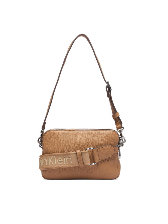 Calvin Klein Calvin Klein Käekott Webbing 2X Strap Camera Bag LV04F3656G Beež