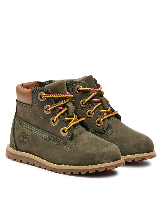 Timberland Timberland Schnürschuhe Pkey Pine 6In Boot TB1A1VOSA581 Grün