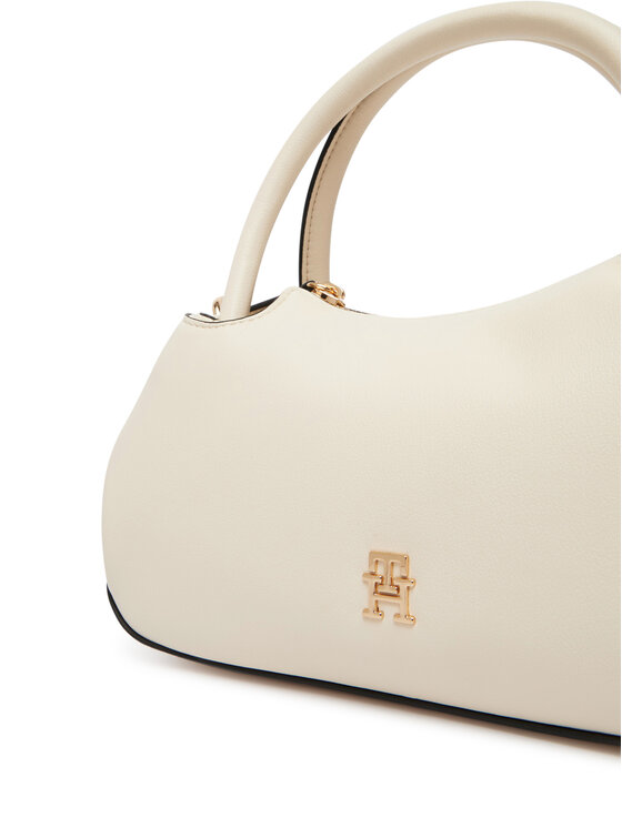 Tommy Hilfiger Tommy Hilfiger Τσάντα Th Logotape Mini Satchel AW0AW18743 Λευκό