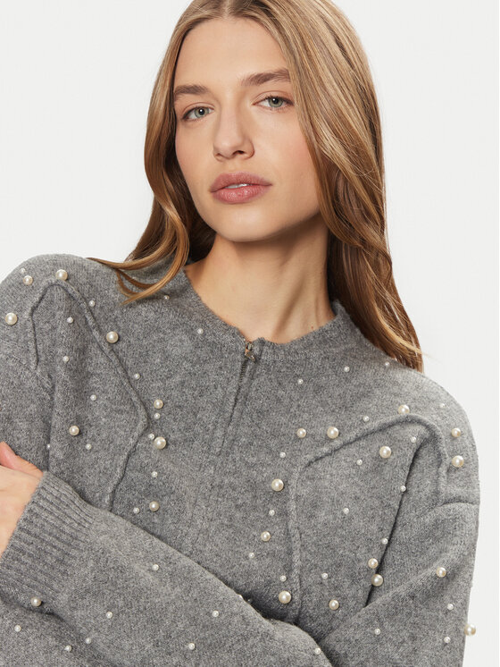 ONLY ONLY Kardigan Franka 15334886 Szary Oversize