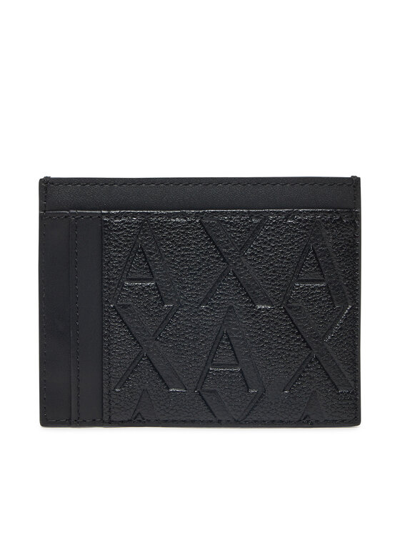 Armani Exchange Armani Exchange Sada peňaženka a puzdro na karty XM001273 AF12133 UC001 Čierna