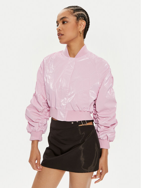 PINKO Pinko Bomber jakna Bolbe 103054 A1MD Roza Regular Fit