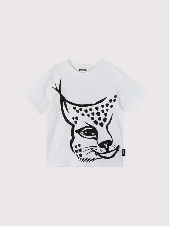 Reima Reima T-shirt Vilske 5200115A Bijela Relaxed Fit