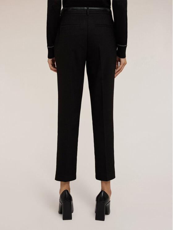 Motivi Motivi Pantaloni di tessuto P020Q004214N033 Nero Regular Fit