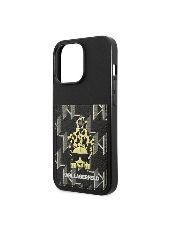 KARL LAGERFELD KARL LAGERFELD Etui na telefon iPhone 13 Pro Czarny