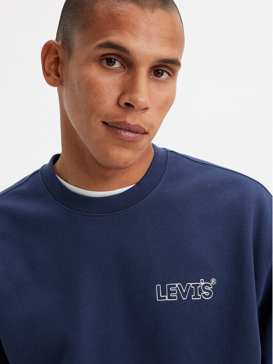 Levi's® Levi's® Bluză Graphic 38712-0242 Bleumarin Relaxed Fit