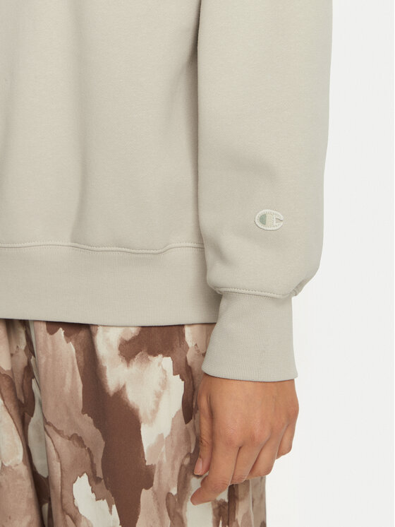 Champion Champion Majica dugih rukava 117494 Écru Loose Fit