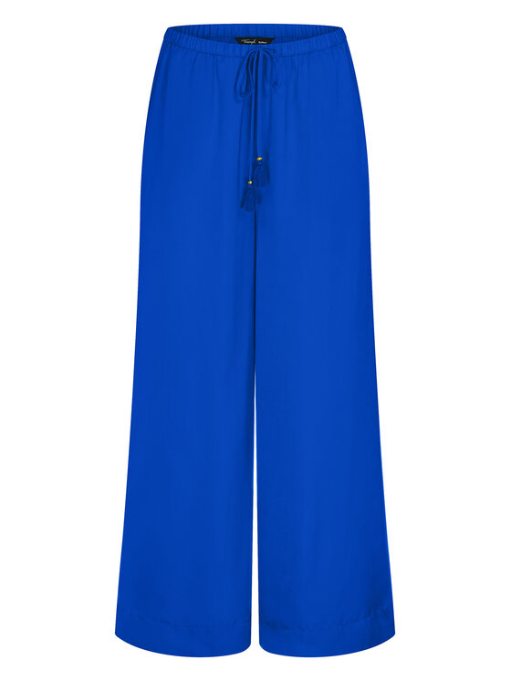 Triumph Triumph Hlače Summer 10227246 Plava Wide Leg