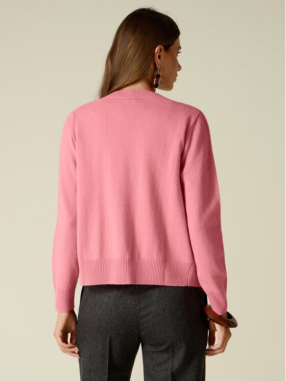Oltre Oltre Maglione M333J005587N006 Rosa Regular Fit