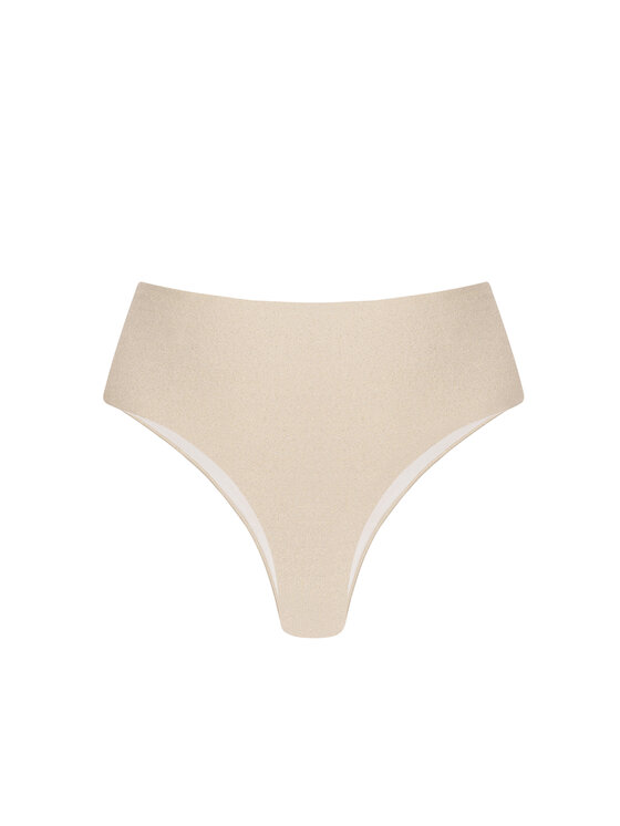 Miss Lou Miss Lou Bikini pezzo sotto D-LG1-E Écru
