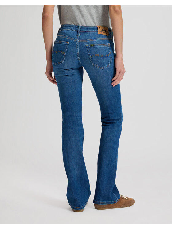 Lee Lee Jeansy JESSICA Niebieski Bootcut Fit