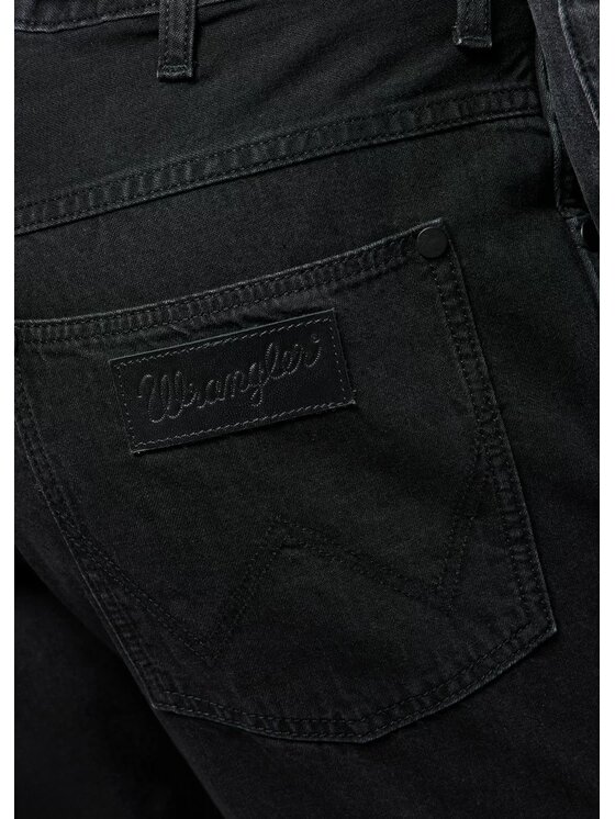 Wrangler Wrangler Jeansy RIVER Czarny Regular Fit