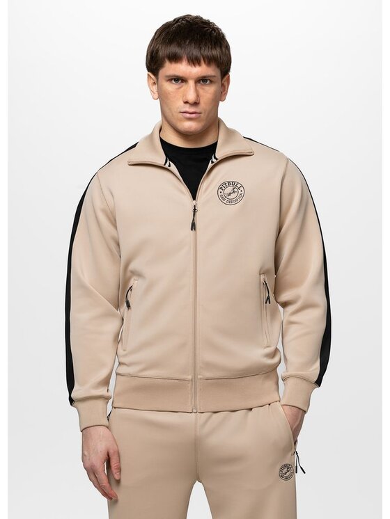 PITBULL PITBULL Bluza SAN DIEGO CA Beżowy Regular Fit
