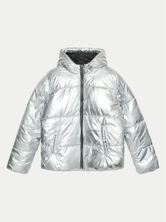 MICHAEL KORS KIDS MICHAEL KORS KIDS Žieminė striukė R30187 D Sidabrinė Regular Fit