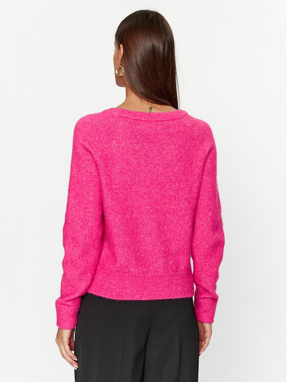 Samsøe Samsøe Samsøe Samsøe Sweter Nor F00022152 182330TCX Różowy Regular Fit