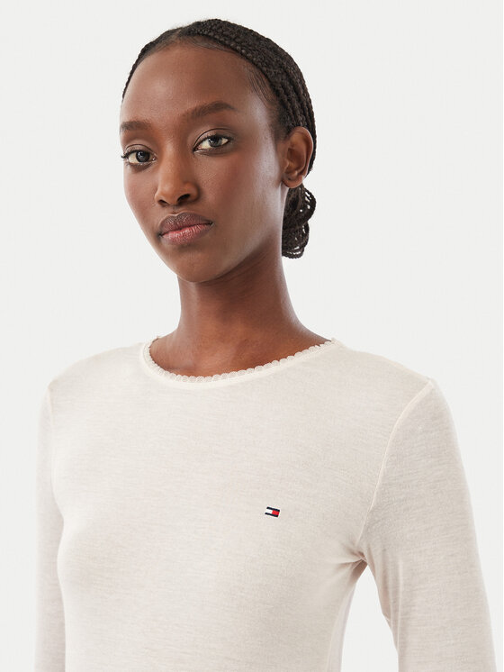 Tommy Hilfiger Tommy Hilfiger Palaidinė UW0UW06611 Šviesiai smėlinė Slim Fit