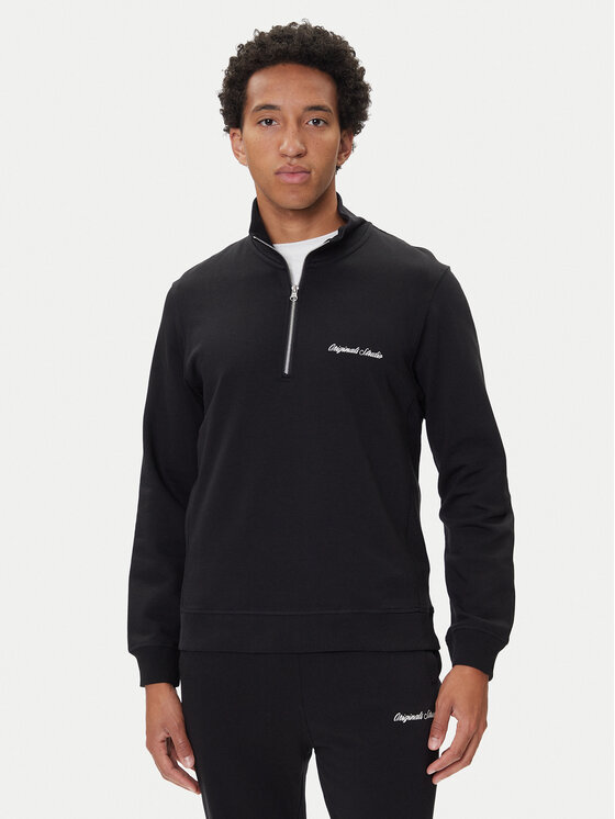 Jack & Jones Jack & Jones Trenerka Norrebro 12291538 Crna Relaxed Fit