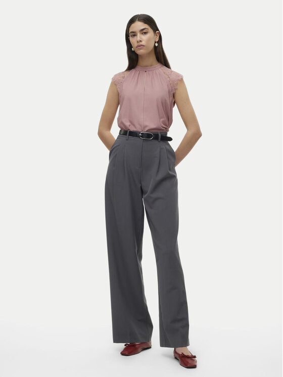 Vero Moda Vero Moda Μπλουζάκι Milla 10226072 Ροζ Regular Fit