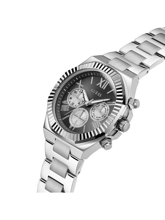 Guess Guess Hodinky GW0703G1 Stříbrná