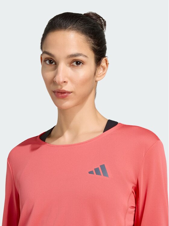 adidas adidas Koszulka techniczna 162392 Różowy Slim Fit