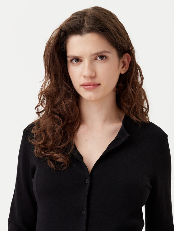 JJXX JJXX Kardigán Ophelia 12255369 Fekete Slim Fit