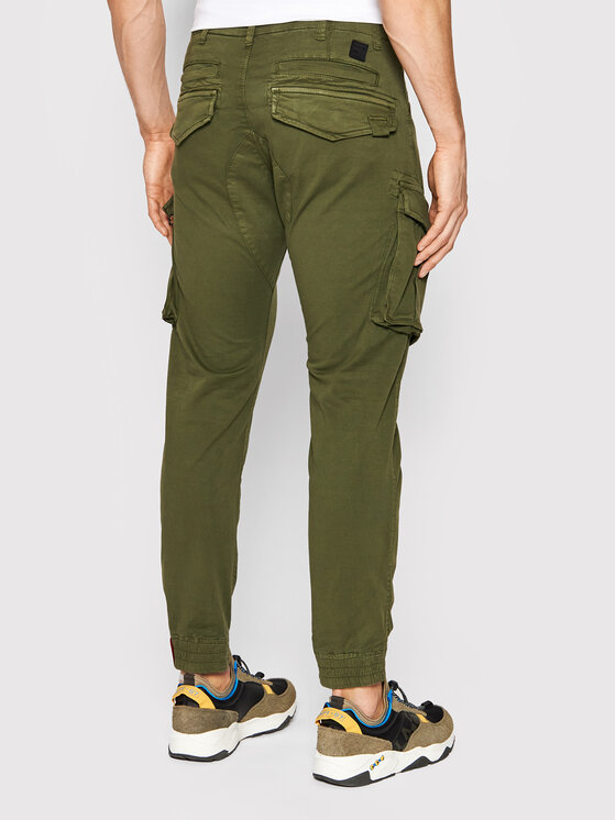 Alpha Industries Alpha Industries Joggers kalhoty Spy 116203 Zelená Tapered Fit