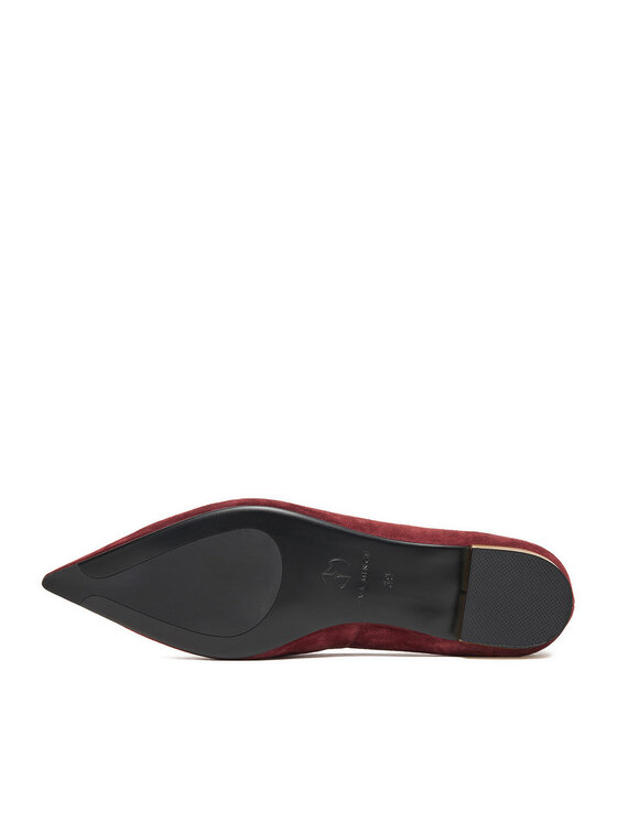 Eva Minge Eva Minge Balerinke EO-ELLA-1750-1-2 Bordo rdeča