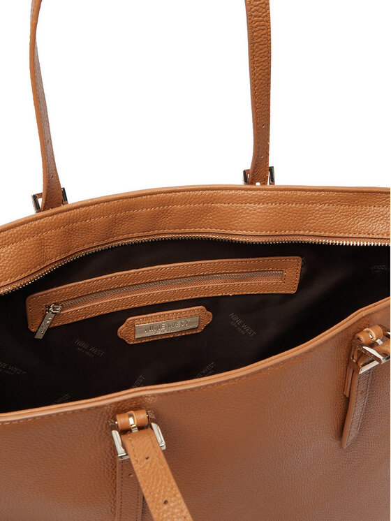 Nine West Nine West Дамска чанта EO-QUIET ELEGANCE-LDA9895 Светлокафяв