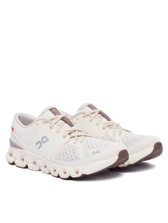 On On Buty na siłownię Cloud X 4 3WE30074740 Kremowy