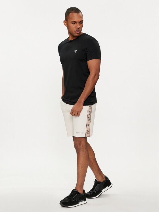 Guess Guess Szövet rövidnadrág Mickey Z4RD04 KB3P2 Ekru Regular Fit