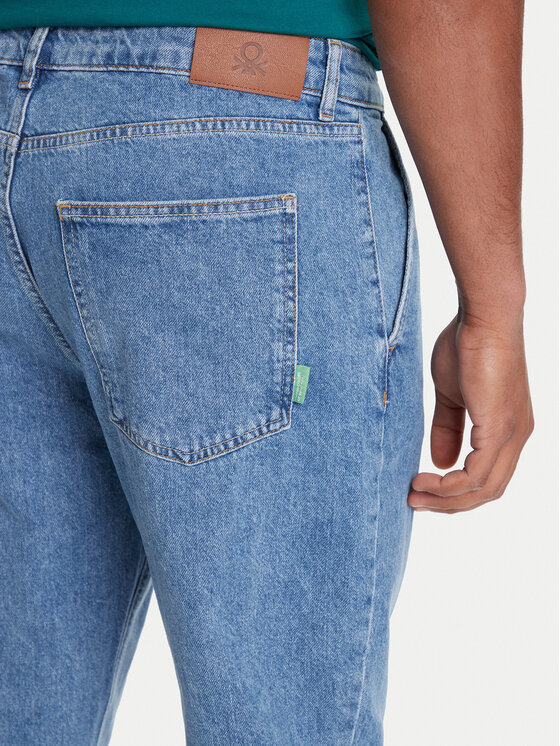 United Colors Of Benetton United Colors Of Benetton Τζιν 49BTUE01M Μπλε Regular Fit