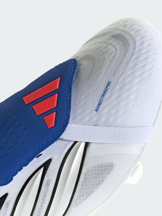 adidas adidas Buty do piłki nożnej PREDATOR PRO Fold-Over Tongue Firm Ground Biały