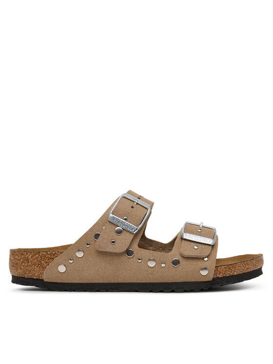 Dziecięce Klapki Birkenstock, Rozmiar 32, Beżowe, Arizona Rivet 1031708 S