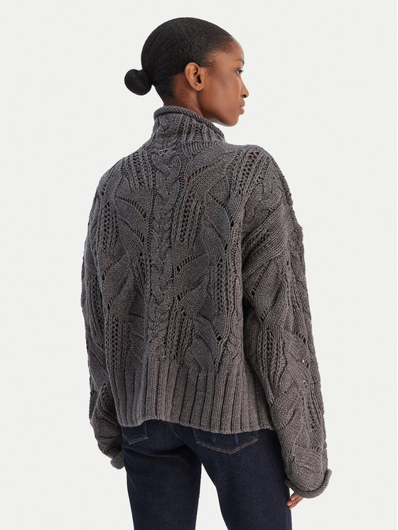 Liu Jo Liu Jo Гольф MF5451 MA37R Сірий Regular Fit