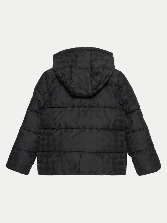 Guess Guess Dūnu jaka J4BL24 WGLW2 Melns Regular Fit